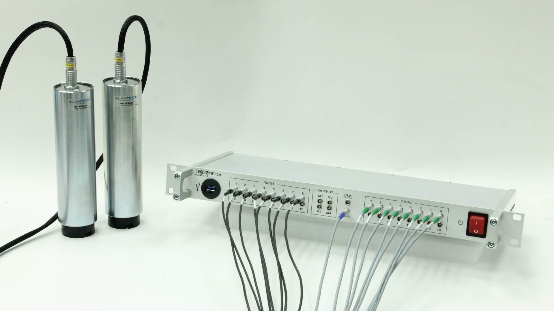 Neutron detector readout electronics. NDM.