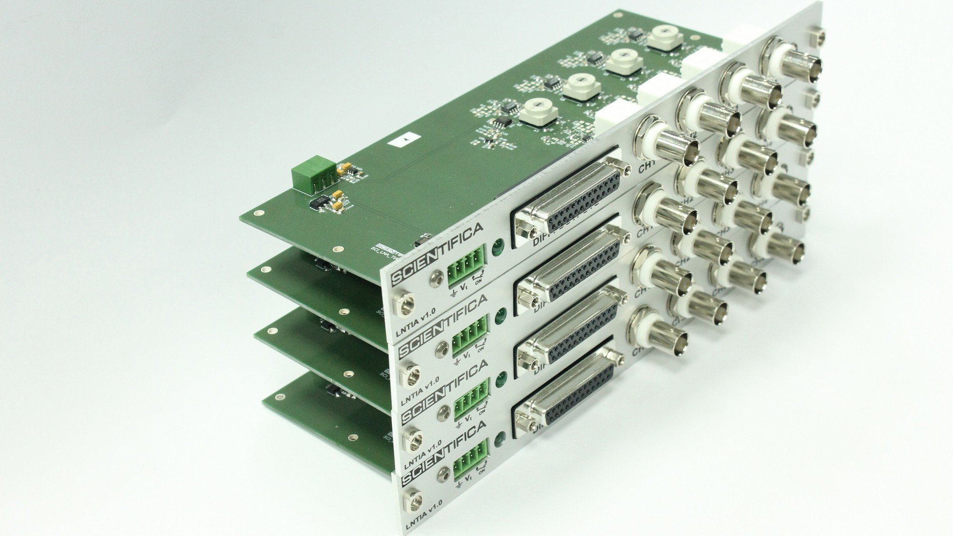 Low Noise Trans-Impedance Amplifier development